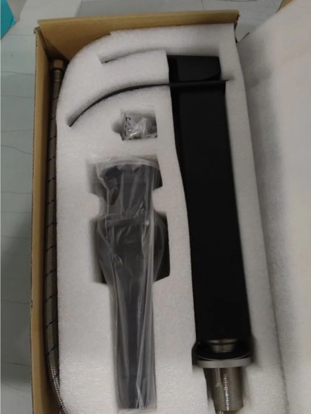 Matte Black Waterfall Vessel Faucet - Unbranded